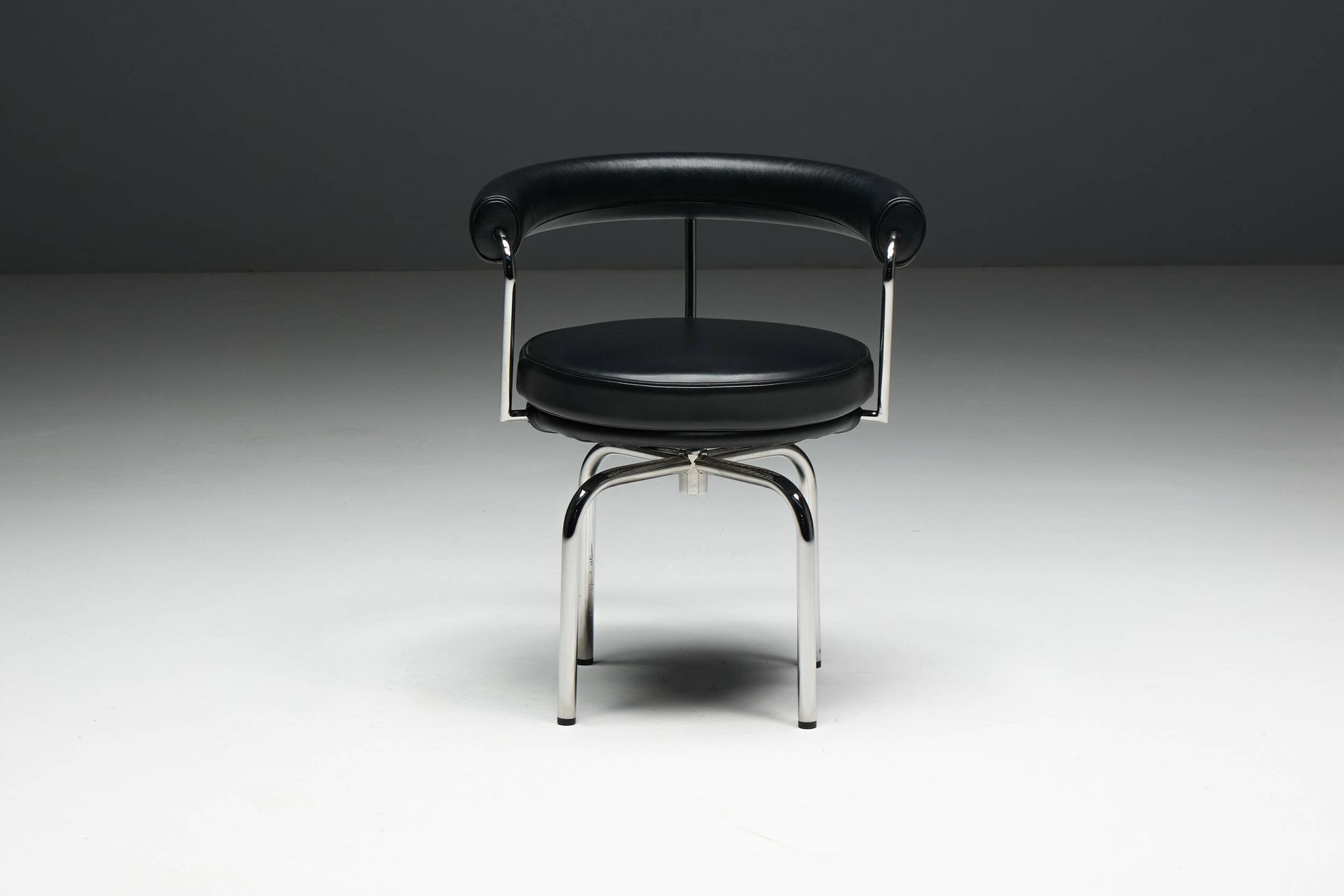 LC7 chairs by Charlotte Perriand, Le Corbusier and Pierre Jeanneret, 1980s