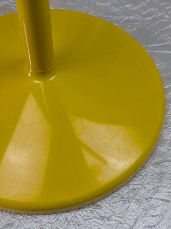 Porte-serviettes vintage jaune Gedy design Makio Hasuike – Italie
