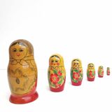 Russian nesting dolls matryoshka