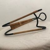 Scandinavian rattan bottle holder Laurids Lonborg 1960