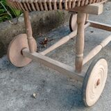 Rattan cradle