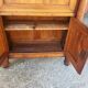 Empire secretary with detached columns in walnut from the 19th century