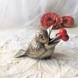 Figurine birds ashtray or pike holder