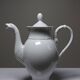 "Eagle" teapot, very fine white porcelain from Limoges by Raynaud, 1970s