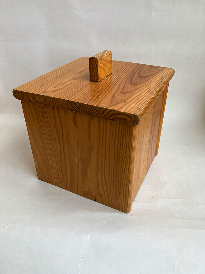 Wooden box regain vintage 1970