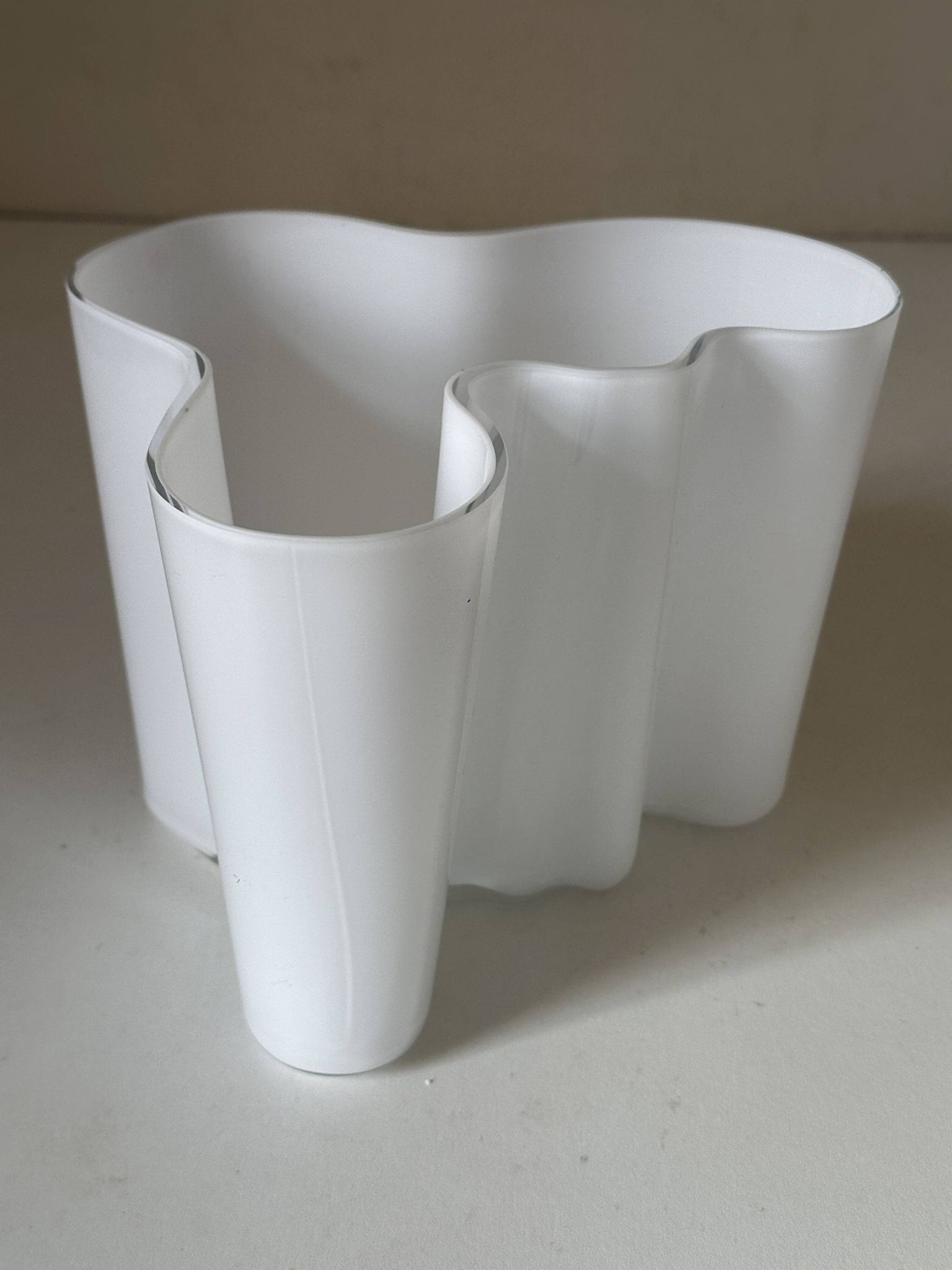 Vase savoy design alvar aalto pour iittalia design annees 70