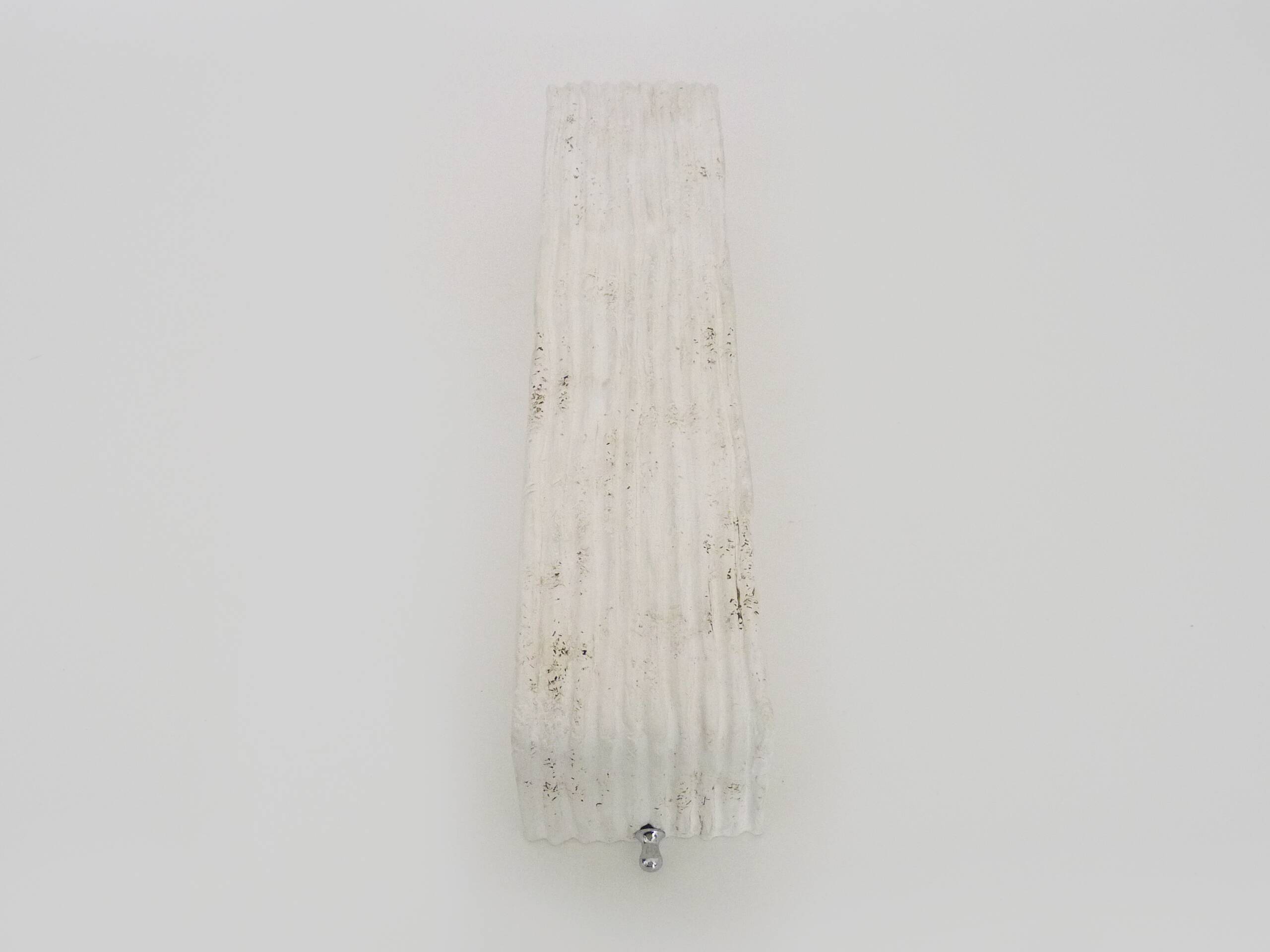 Large minimalist wall light in terracotta brand toscot italy