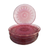 Pink plates