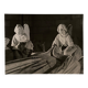 Bernard Darot photograph, 20th century, tomb of Francis II, two angels