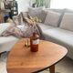 Vintage tripod coffee table