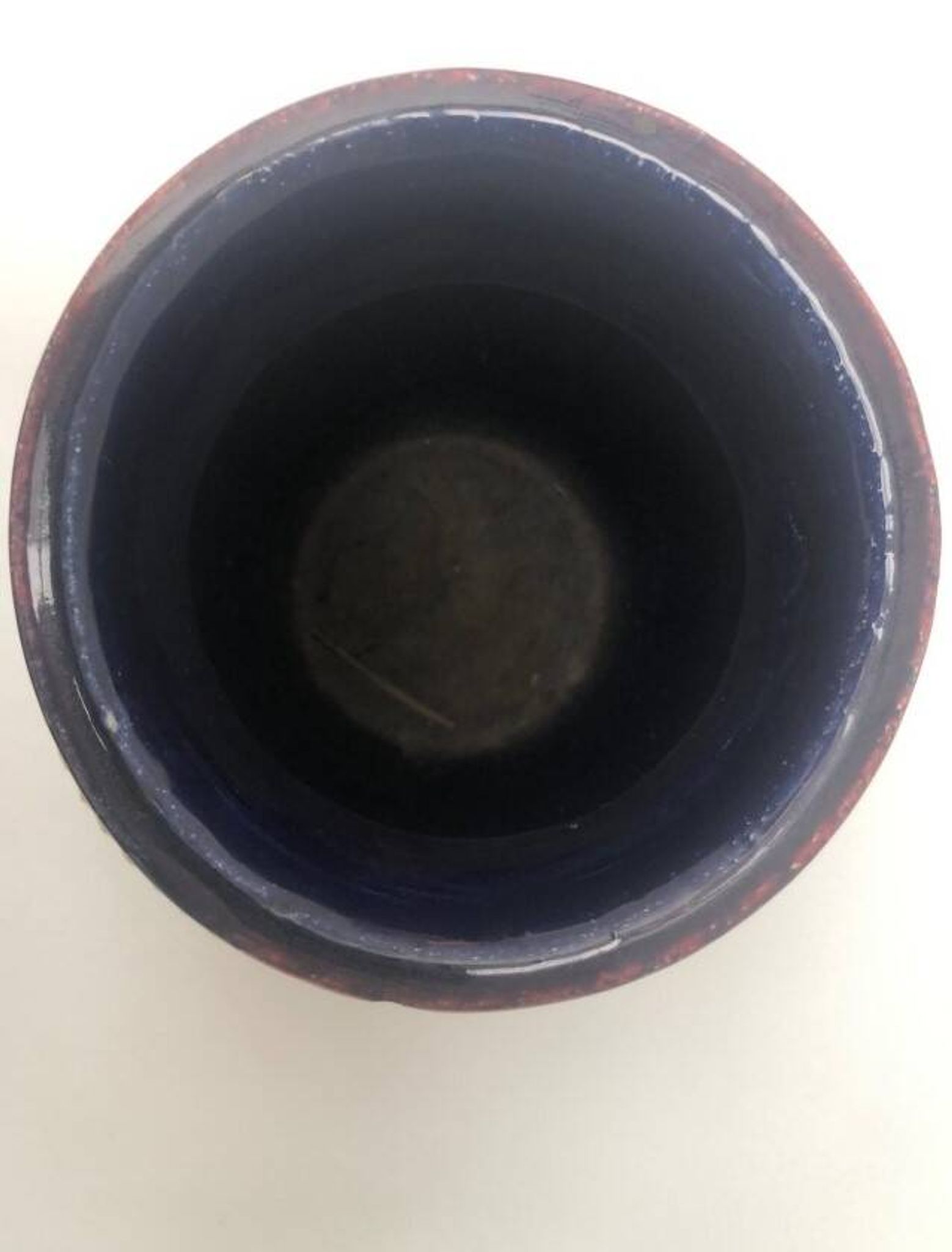 Vase en céramique bulbous d'Ernest d’Hossche