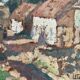 Floch Lionel Huile Paysage de village