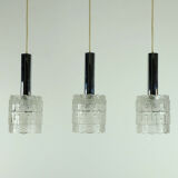 Mid century modern 3-light pendant lamp by hillebrand