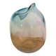 Bubble glass vase