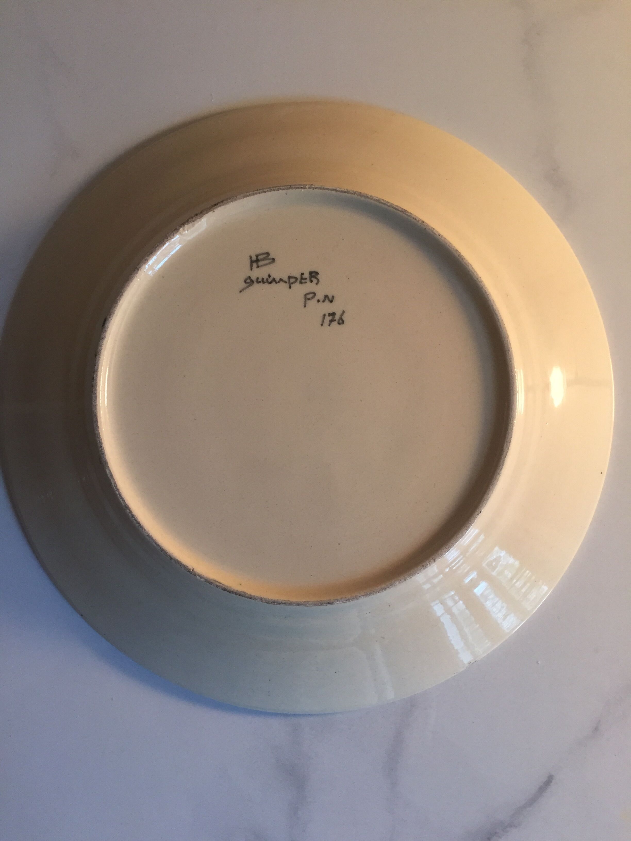 Henriot Breton Plate