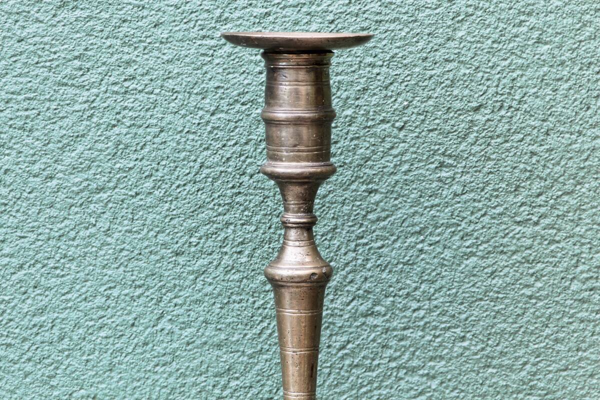 Bronze candlestick torch, high period