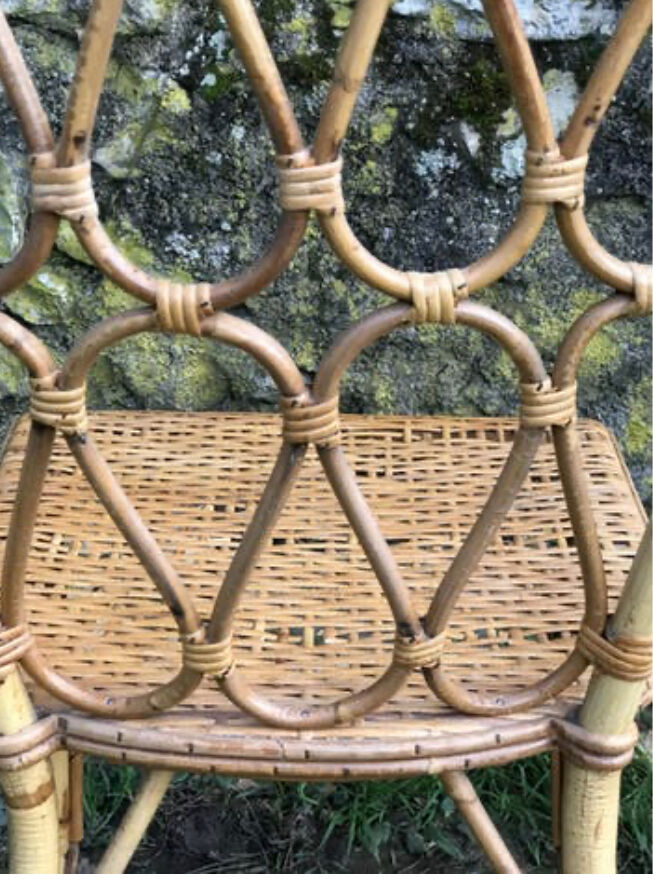 Vintage rattan chair