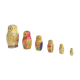 Russian nesting dolls matryoshka