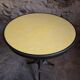 French Art Deco bistro table REX with a bakelite top, circa 1930.