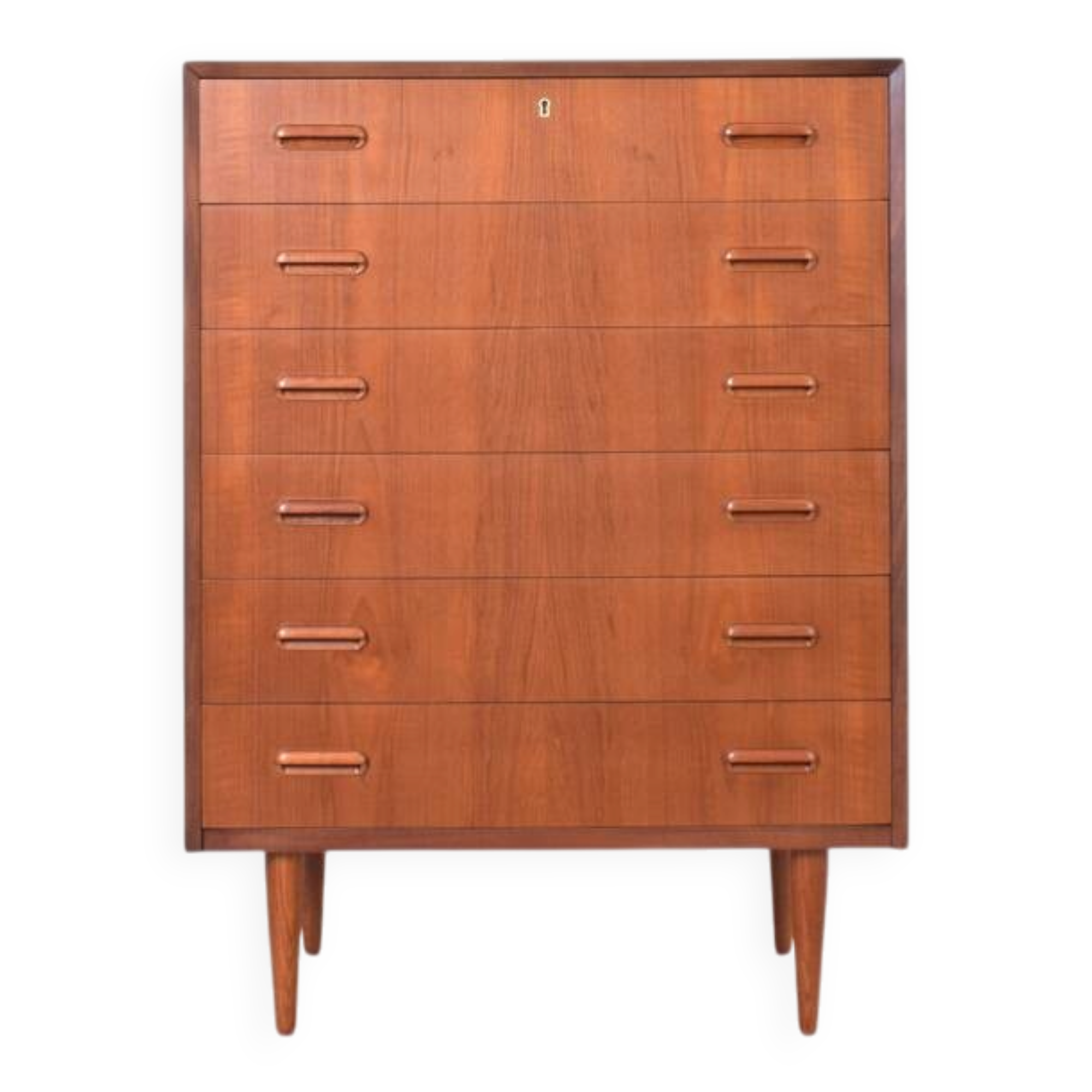 Commode en teck danois des années 1960.