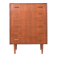 Commode en teck danois des années 1960.