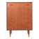 Commode en teck danois des années 1960.