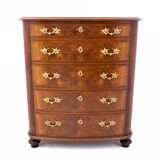 Antique chest of drawers, Northern Europe, circa 1860. After renovation.