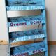 Antique display for eclor seed sachet