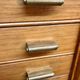 Argentier for cutlery Christofle Ercuis 186 art deco pieces in oak