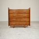 Commode vintage 4 tiroirs 1960