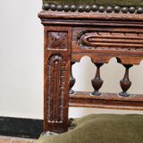 Chaise néo gothique