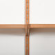 Wall system in oak by Kai Kristiansen for Feldballe Møbelfabrik