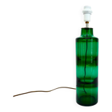 Scandinavian lamp in green incalmo glass Hadeland Glassverk - Høvik Verk 1960