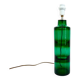 Lampe scandinave en verre incalmo vert Hadeland Glassverk - Høvik Verk 1960