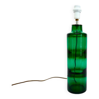 Scandinavian lamp in green incalmo glass Hadeland Glassverk - Høvik Verk 1960