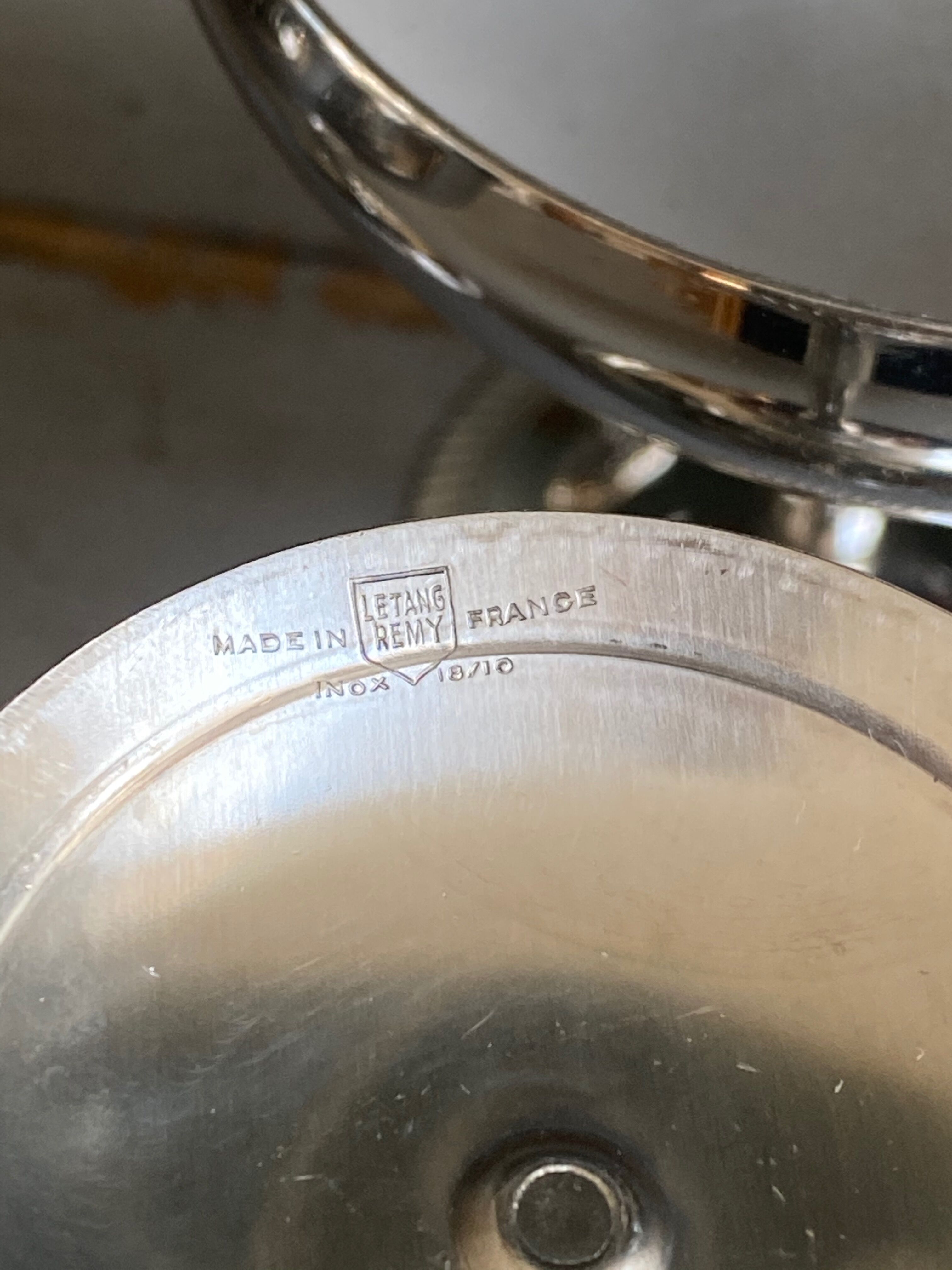 Letang 18/10 stainless steel sorbet cups