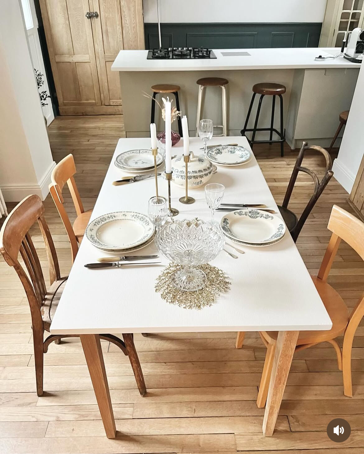 Vintage dining table