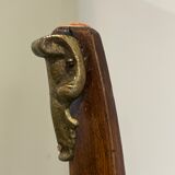 Dressing table half-moon marquetry