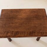 Nesting tables oak brutalist