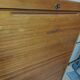 50s-60s double curtain filing cabinet in oak