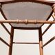 Paire de chaises volantes avec assise tapissée