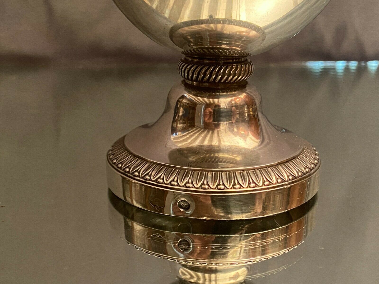 Solid silver coffee maker Old Early Nineteenth Empire Style