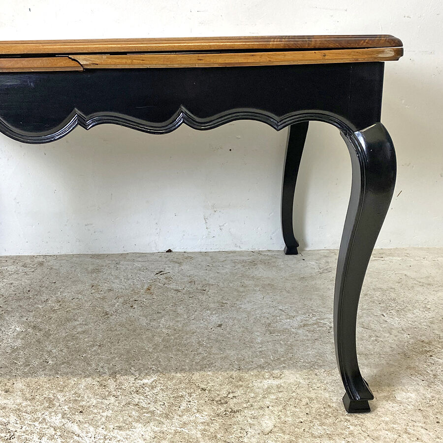 Dining table louis XV style solid wood