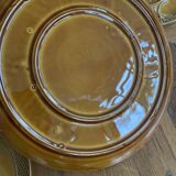 Set of 6 plates and 1 artichoke dish