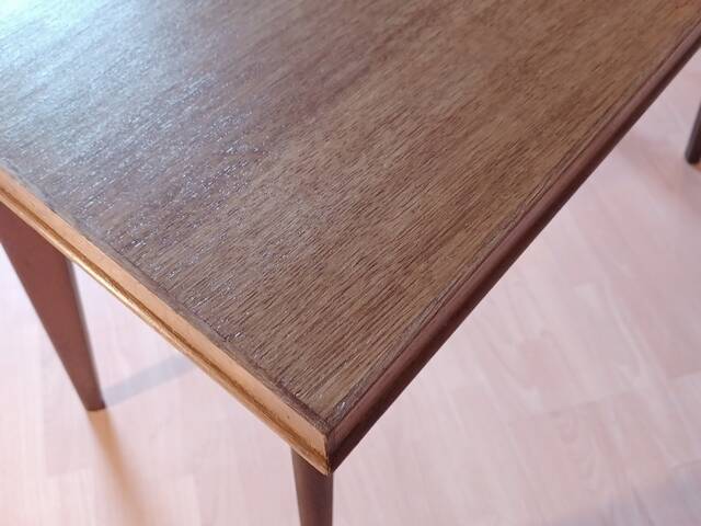Dining table or desk sam demi-siècle edition 50s solid wood