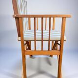 Chaise de réalisateur pliante avec tissu à rayures