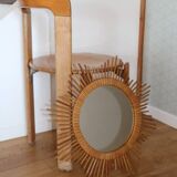 Miroir rotin étoile 550mm