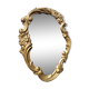 Vintage 50's gilded plaster mirror