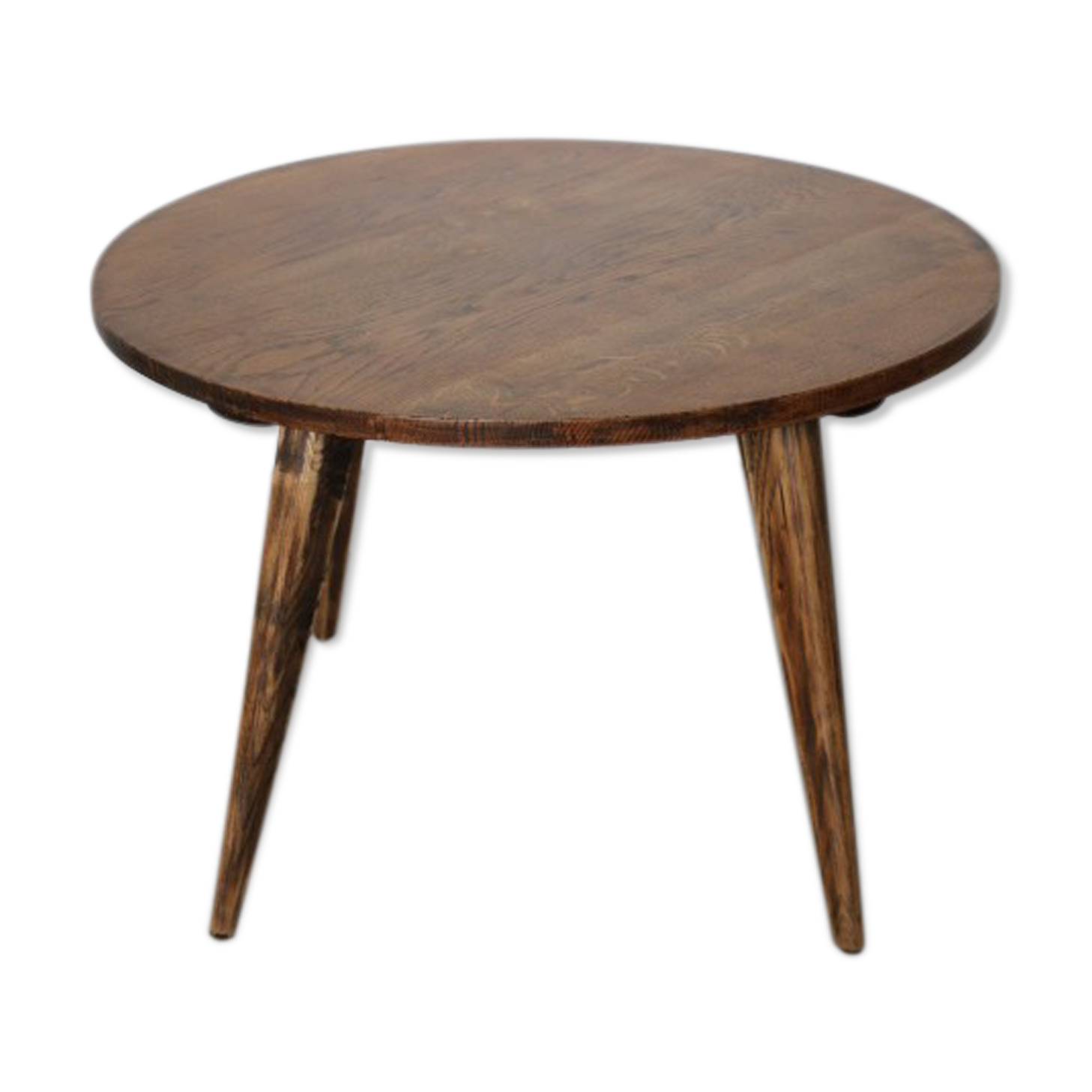 Table basse chêne ronde 642mm