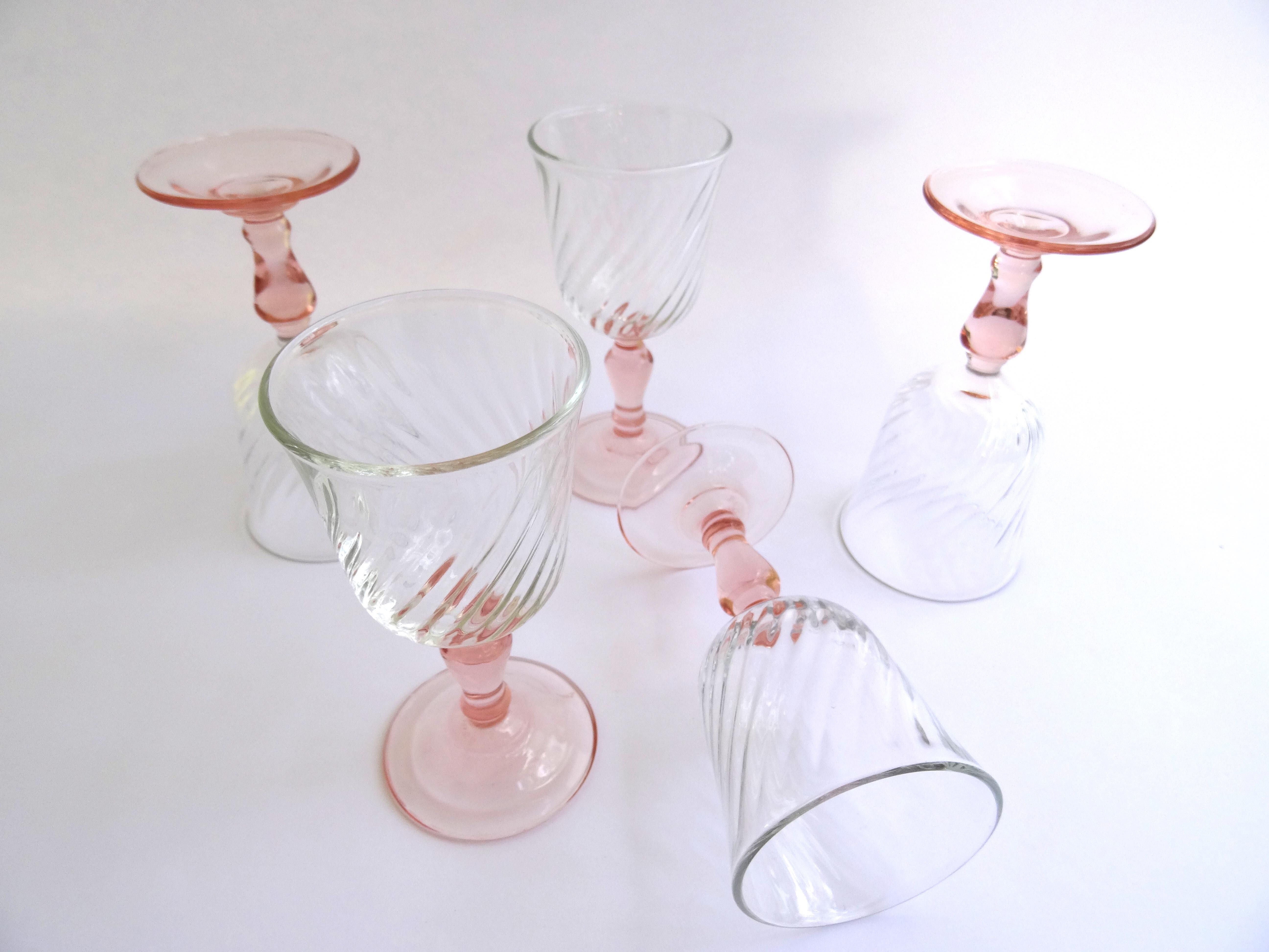 Verres à liqueur avec pieds Rosaline